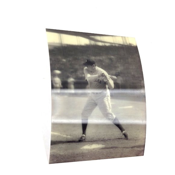 Babe Ruth Baseball New York Yankees Reprint Photo Test 3d 3-d Photograph BW - Picture 4 of 8